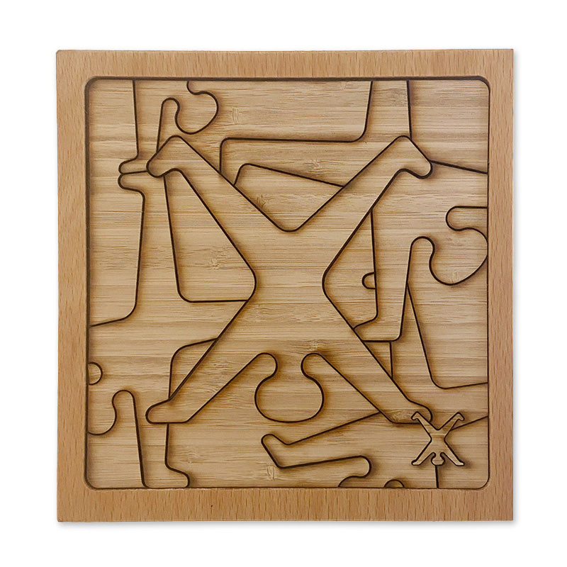 
                  
                    Radschläger Puzzle aus Holz - 22-teilig
                  
                