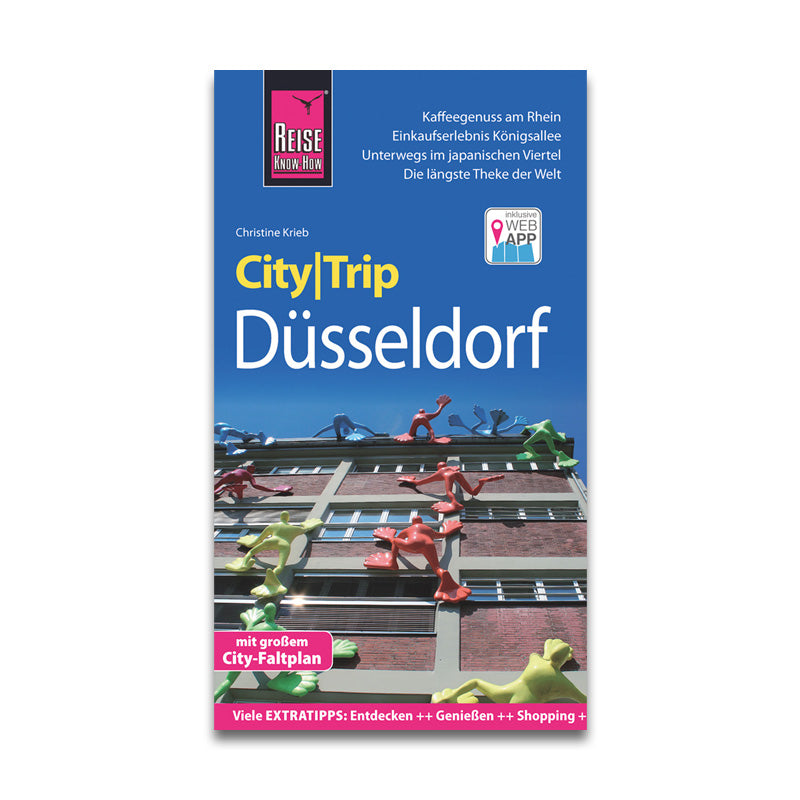 CityTrip Düsseldorf: Reiseführer mit Faltplan