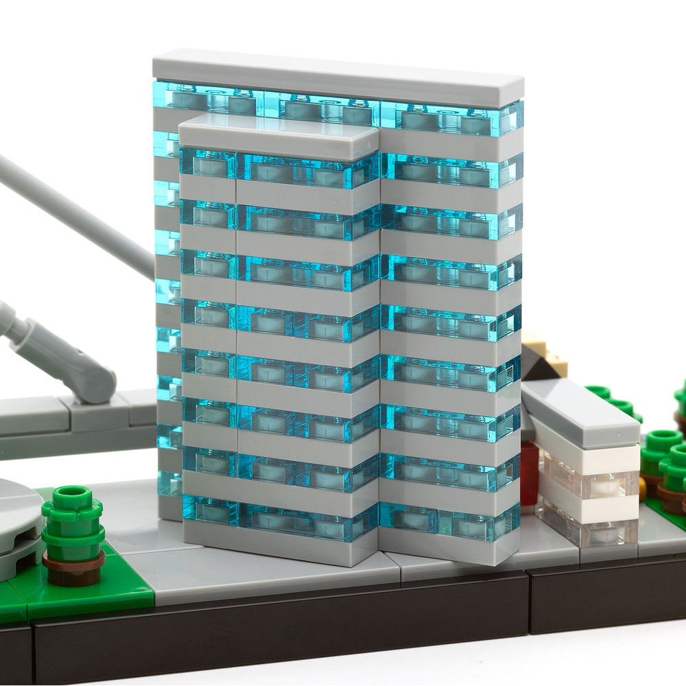 
                  
                    bricksights Düsseldorf-Set aus originalen LEGO® Steinen
                  
                