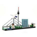 bricksights Düsseldorf-Set aus originalen LEGO® Steinen