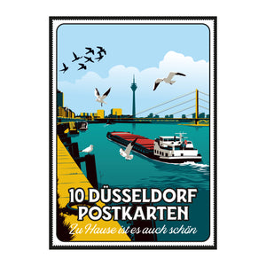 
                  
                    Düsseldorf postcards "Home is also nice", Edition 2
                  
                