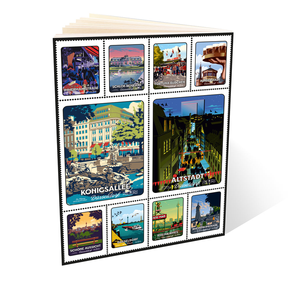 
                  
                    Düsseldorf postcards "Home is also nice", Edition 2
                  
                