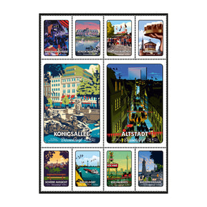 
                  
                    Düsseldorf postcards "Home is also nice", Edition 2
                  
                
