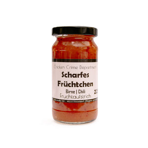 
                  
                    Fruit spread from Düsseldorf - Spicy fruit - Pear | Chili
                  
                